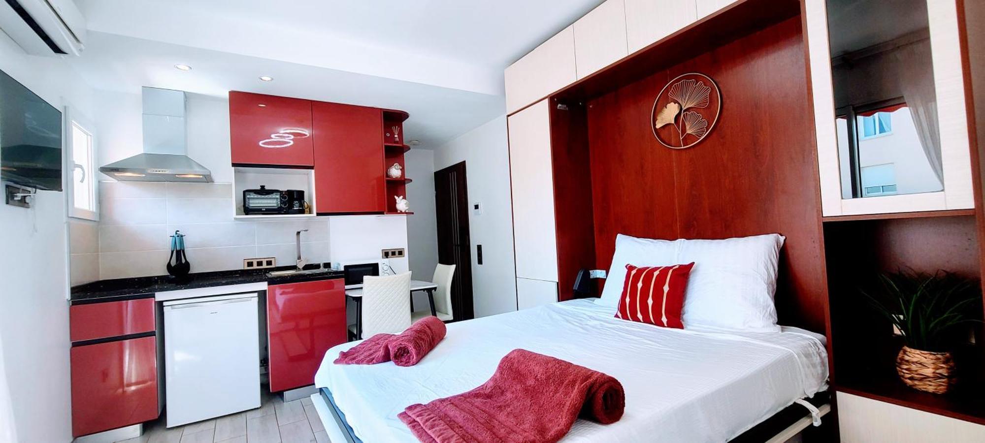 Reve Azur Studio 6 A Deux Pas De La Mer Parking Wifi Cagnes-sur-Mer Eksteriør bilde